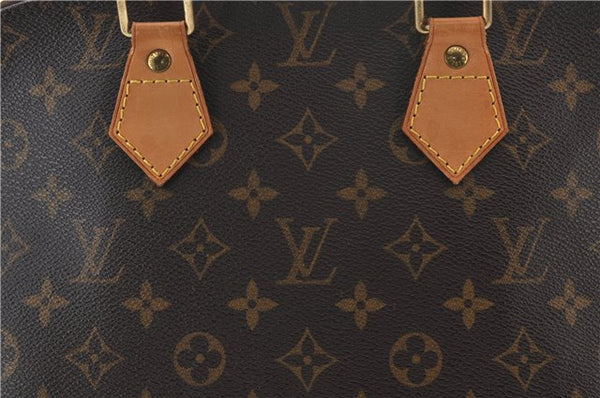 Authentic Louis Vuitton Monogram Alma Hand Bag Purse M51130 LV 0315F