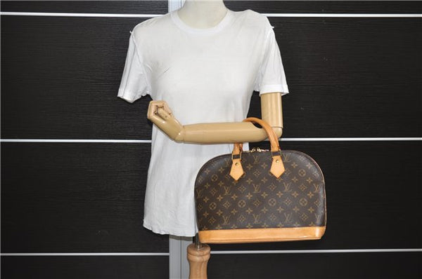 Authentic Louis Vuitton Monogram Alma Hand Bag Purse M51130 LV 0315F