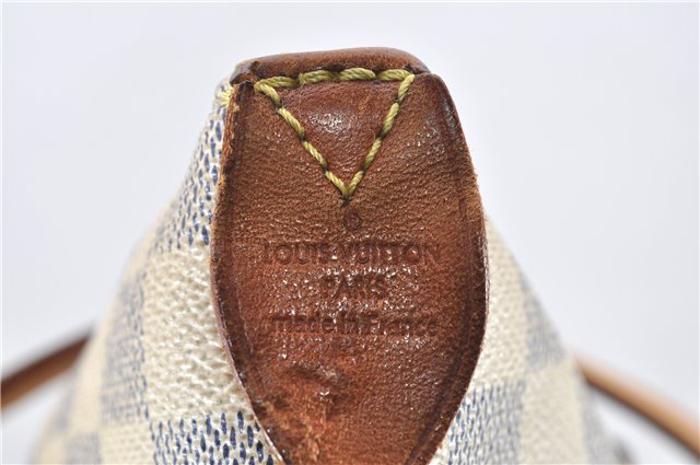 Authentic Louis Vuitton Damier Azur Totally MM Tote Bag N51262 LV 0316G