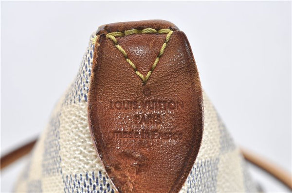 Authentic Louis Vuitton Damier Azur Totally MM Tote Bag N51262 LV 0316G