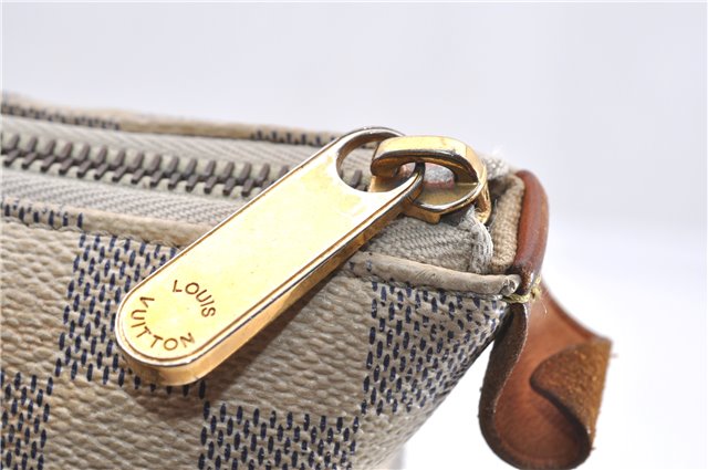 Authentic Louis Vuitton Damier Azur Totally MM Tote Bag N51262 LV 0316G