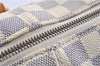 Authentic Louis Vuitton Damier Azur Totally MM Tote Bag N51262 LV 0316G