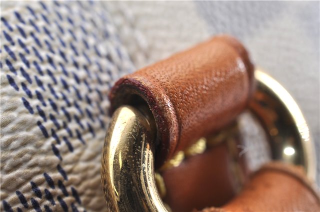 Authentic Louis Vuitton Damier Azur Totally MM Tote Bag N51262 LV 0316G