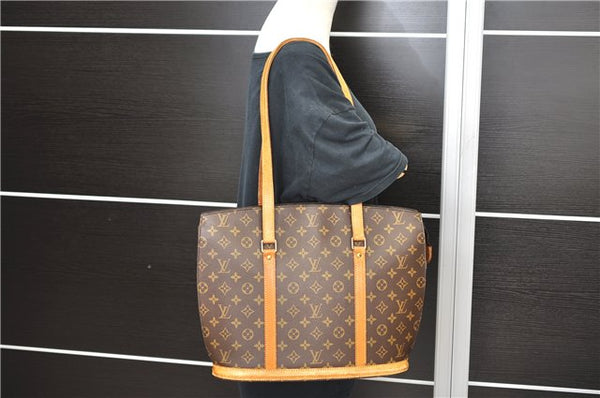 Authentic Louis Vuitton Monogram Babylone Shoulder Tote Bag M51102 LV 0317D