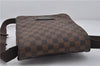 Authentic Louis Vuitton Damier Brooklyn PM Shoulder Cross Bag N51210 LV 0318F