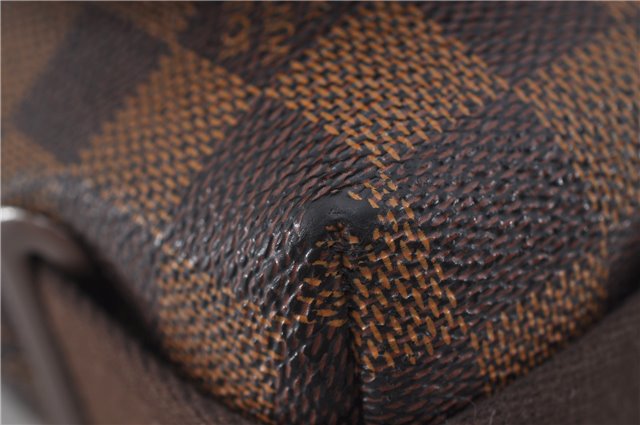 Authentic Louis Vuitton Damier Brooklyn PM Shoulder Cross Bag N51210 LV 0318F