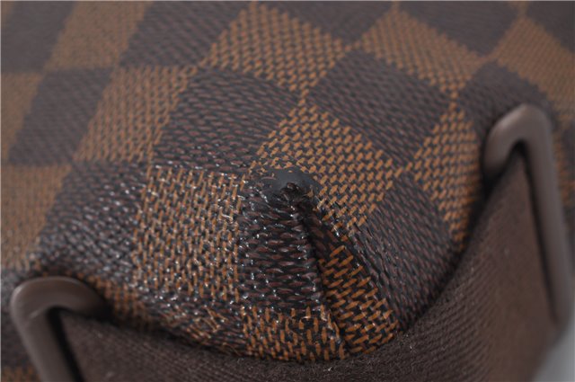 Authentic Louis Vuitton Damier Brooklyn PM Shoulder Cross Bag N51210 LV 0318F