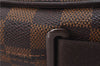 Authentic Louis Vuitton Damier Brooklyn PM Shoulder Cross Bag N51210 LV 0318F