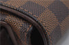 Authentic Louis Vuitton Damier Brooklyn PM Shoulder Cross Bag N51210 LV 0318F
