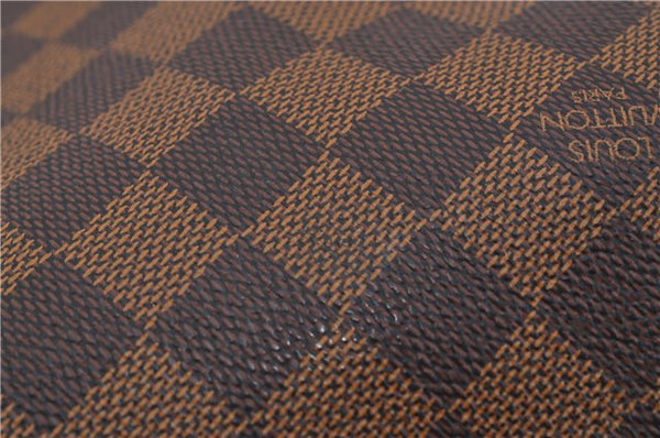Authentic Louis Vuitton Damier Brooklyn PM Shoulder Cross Bag N51210 LV 0318F