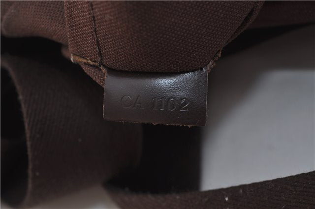 Authentic Louis Vuitton Damier Brooklyn PM Shoulder Cross Bag N51210 LV 0318F