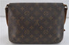 Authentic Louis Vuitton Monogram Musette Tango Shoulder Bag M51257 LV 0319D