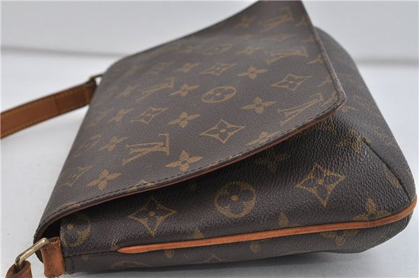 Authentic Louis Vuitton Monogram Musette Tango Shoulder Bag M51257 LV 0319D