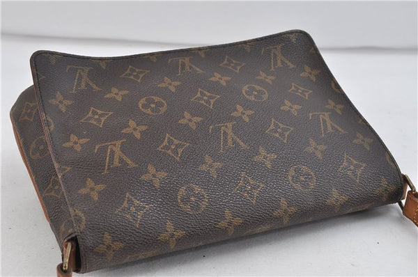 Authentic Louis Vuitton Monogram Musette Tango Shoulder Bag M51257 LV 0319D