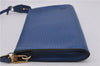 Authentic Louis Vuitton Epi Pochette Accessoires Pouch Blue M52945 LV 0319F