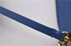 Authentic Louis Vuitton Epi Pochette Accessoires Pouch Blue M52945 LV 0319F