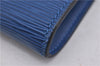 Authentic Louis Vuitton Epi Pochette Accessoires Pouch Blue M52945 LV 0319F