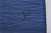 Authentic Louis Vuitton Epi Pochette Accessoires Pouch Blue M52945 LV 0319F