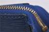 Authentic Louis Vuitton Epi Pochette Accessoires Pouch Blue M52945 LV 0319F