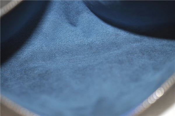 Authentic Louis Vuitton Epi Pochette Accessoires Pouch Blue M52945 LV 0319F