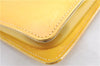 Authentic Louis Vuitton Vernis Lexington Hand Bag Pouch Yellow M91058 LV 0319G