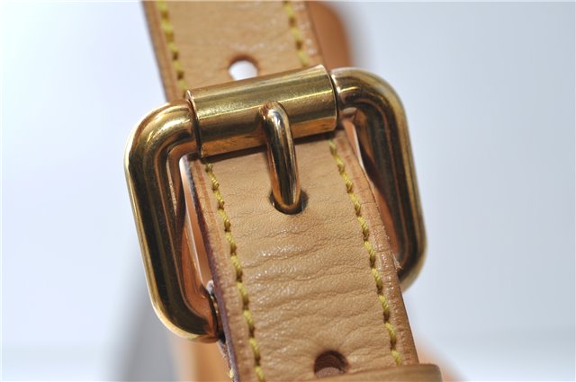 Authentic Louis Vuitton Monogram Hudson GM Shoulder Cross Bag M40045 LV 0320F