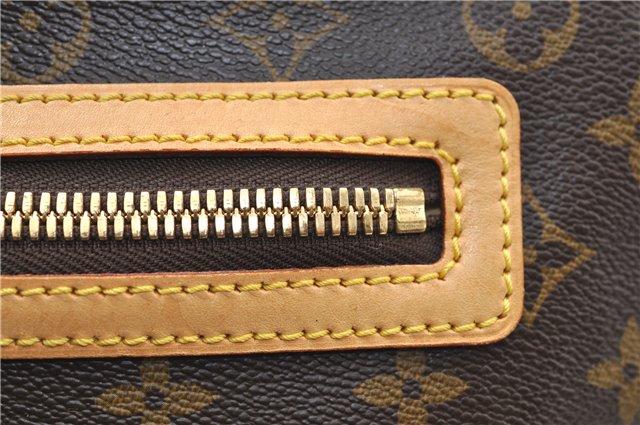 Authentic Louis Vuitton Monogram Hudson GM Shoulder Cross Bag M40045 LV 0320F