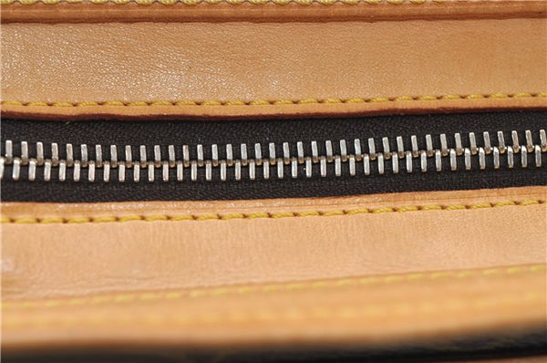 Authentic Louis Vuitton Monogram Hudson GM Shoulder Cross Bag M40045 LV 0320F