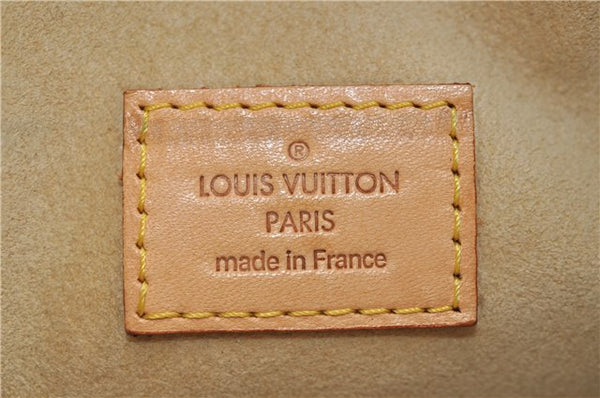 Authentic Louis Vuitton Monogram Hudson GM Shoulder Cross Bag M40045 LV 0320F