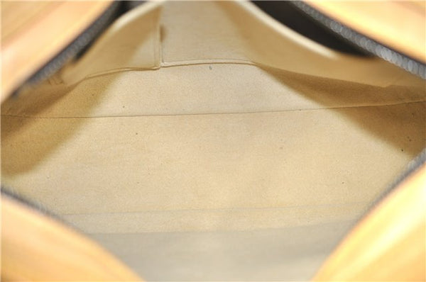 Authentic Louis Vuitton Monogram Hudson GM Shoulder Cross Bag M40045 LV 0320F