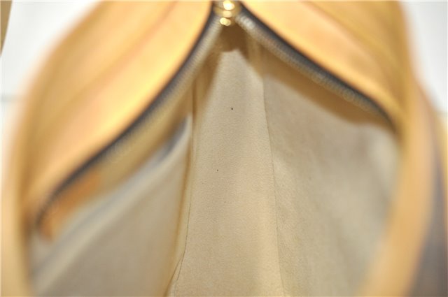 Authentic Louis Vuitton Monogram Hudson GM Shoulder Cross Bag M40045 LV 0320F