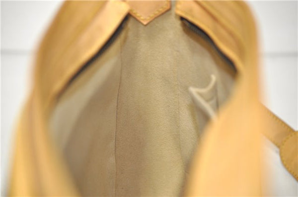 Authentic Louis Vuitton Monogram Hudson GM Shoulder Cross Bag M40045 LV 0320F