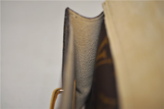 Authentic Louis Vuitton Monogram Hudson GM Shoulder Cross Bag M40045 LV 0320F