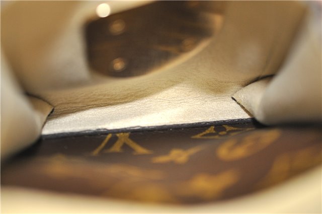 Authentic Louis Vuitton Monogram Hudson GM Shoulder Cross Bag M40045 LV 0320F