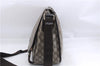 Authentic GUCCI Shoulder Cross Body Bag GG PVC Leather 201725 Brown 0321E