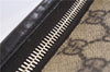 Authentic GUCCI Shoulder Cross Body Bag GG PVC Leather 201725 Brown 0321E