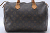 Authentic Louis Vuitton Monogram Speedy 30 Hand Bag M41526 LV 0322D