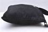 Authentic PRADA Nylon Tessuto Shoulder Cross Body Bag Purse Black 0322E