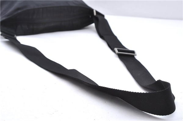 Authentic PRADA Nylon Tessuto Shoulder Cross Body Bag Purse Black 0322E