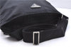 Authentic PRADA Nylon Tessuto Shoulder Cross Body Bag Purse Black 0322E