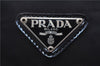 Authentic PRADA Nylon Tessuto Shoulder Cross Body Bag Purse Black 0322E