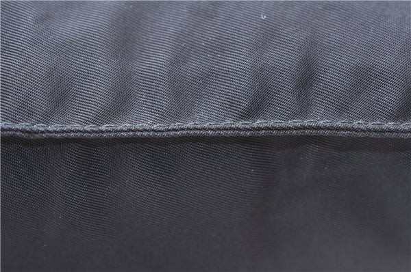 Authentic PRADA Nylon Tessuto Shoulder Cross Body Bag Purse Black 0322E