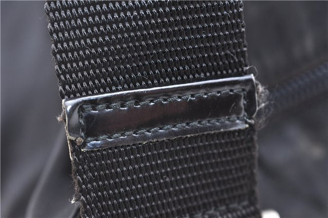 Authentic PRADA Nylon Tessuto Shoulder Cross Body Bag Purse Black 0322E