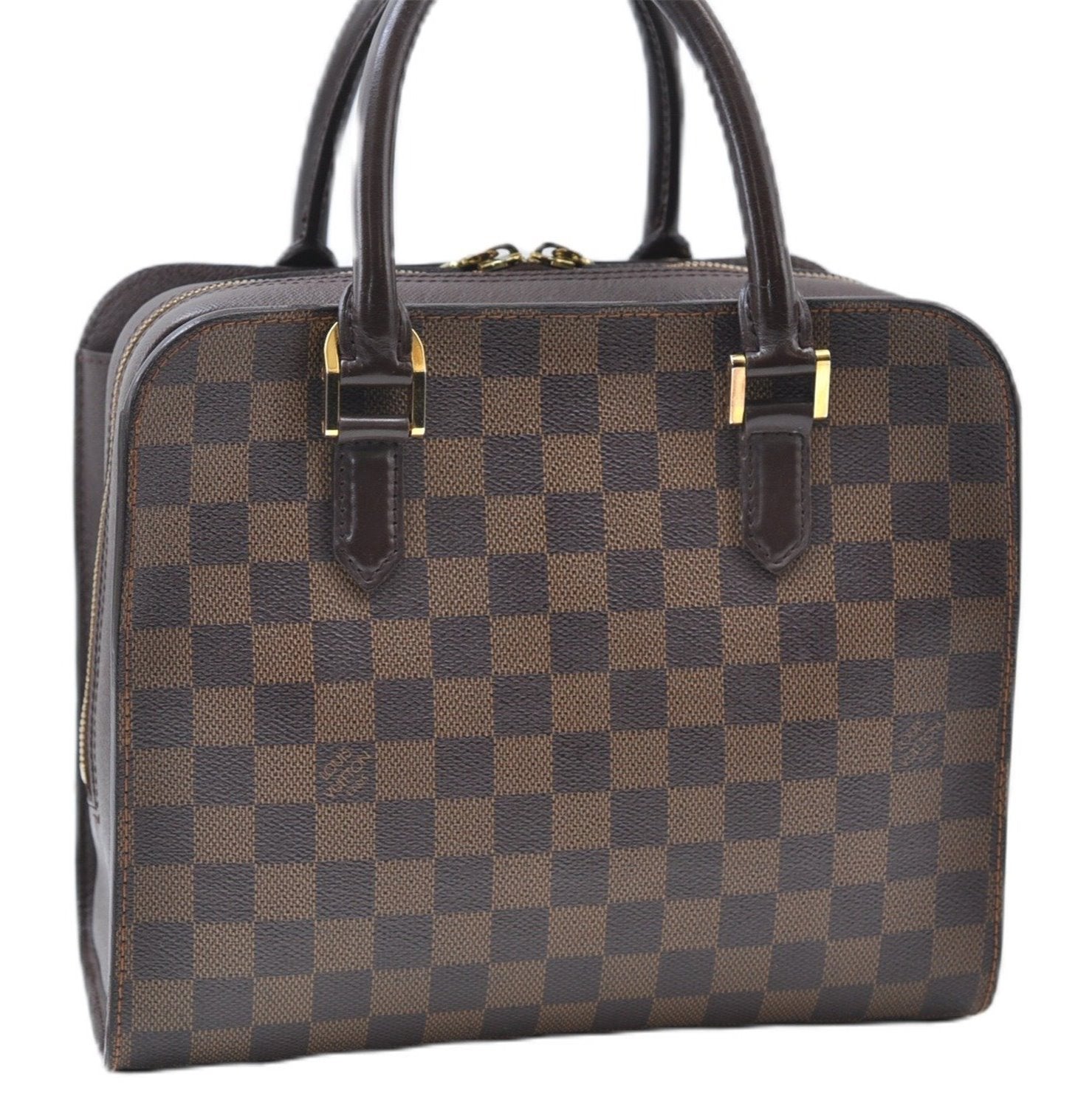 Authentic Louis Vuitton Damier Brera Hand Bag Purse N51150 LV 0322F