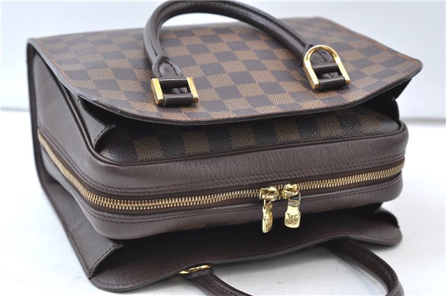 Authentic Louis Vuitton Damier Brera Hand Bag Purse N51150 LV 0322F