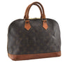 Authentic Louis Vuitton Monogram Alma Hand Bag Purse M51130 LV 0322G