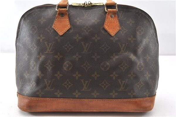 Authentic Louis Vuitton Monogram Alma Hand Bag Purse M51130 LV 0322G