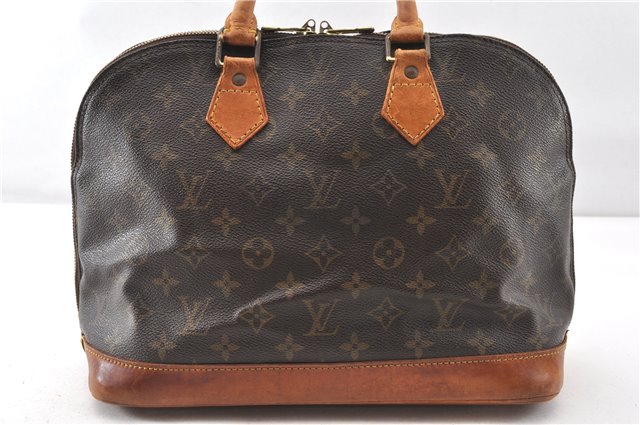 Authentic Louis Vuitton Monogram Alma Hand Bag Purse M51130 LV 0322G