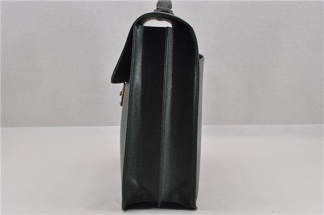 Auth Louis Vuitton Taiga Moskova Briefcase Business Bag M30034 Green Junk 0323G