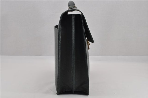 Auth Louis Vuitton Taiga Moskova Briefcase Business Bag M30034 Green Junk 0323G